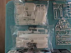 Revell ’65 Chevy Stepside Pickup & Hemi-Hydro Combo. SEALED INSIDE.