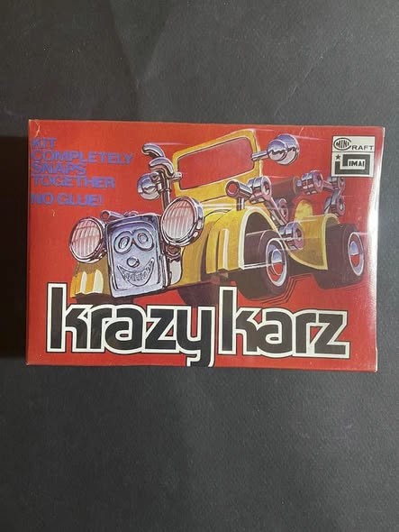 KrazyKarz #6 SILLY SPORTSTER Snap-together Model Kit