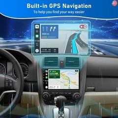 4GB+64GB 5G WiFi Car Stereo for Honda CRV 2007-2011 Radio with Wireless CarPlay