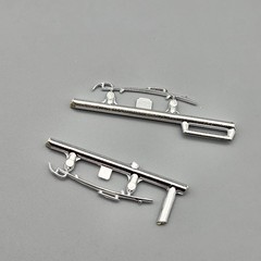 Testors 1/24 Mercedes 540K Parts Kit Bash Chrome Trunk Pieces #81