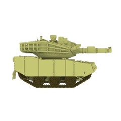 MRY-SFW SSQ144005 1/144 Q-Version Model Kit Korea K1A1 Main Battle Tank