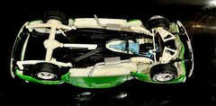 🏁 Built Model Kit Vintage AMT 41′ Green Plymouth Stock Custom 1/25 🏁