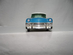 1956 Chevrolet Bel Air White / Blue 2 Dr. Hard Top Dealer Promo/Bank Very Nice