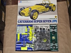 Rare Tamiya 1/12 Master’s Coachwork Caterham Super Seven JPE’Model Kit VGC