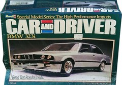 Revell Car & Driver BMW 323i, 1:24 Scale, Vintage 1986 Collectible, New! MISB!!