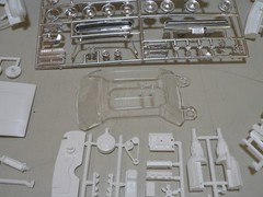Vintage AMT 1967 Thunderbird H.T. 1/25 Model Kit 6227-170 New Open Box Parts