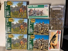 (8)REVELL 1/72 SCALE ALL NEW 7 IN BOXES 1 OUT