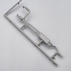 Revell 1/25 Hummer H2 Parts Kit Bash Exhaust Pipes Muffler