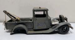 ✨VINTAGE✨ 1/25 AMT Ford Wrecker Pick-up Truck Partial Build Model – Missing Pcs