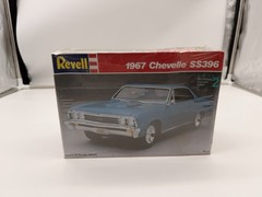 🏎️ NEW/SEALED Vintage Revell 1967 Chevelle SS396 Coupe Model Kit 1/25 Scale