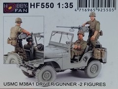 Hobby Fan 1/35 HF-550 USMC M38A1 Driver & Gunner – 2 Figures