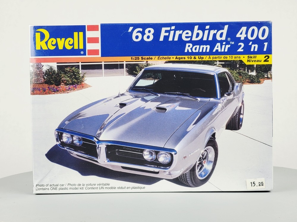 2004 SEALED Revell Kit: ’68 Firebird 400 Ram Air 2’n1 1/25 #85-2342