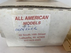 All American Models Resin 1956 Chrysler Sport Sedan Rare OOP USA