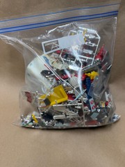 # 1MISC 1 POUND Bag Model Car Truck Parts LOT Frame Body Motors Interior READDSC