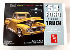 AMT 1953 Ford Pickup Truck 3 in 1 Trophy Series 1:25 Model Kit New open box
