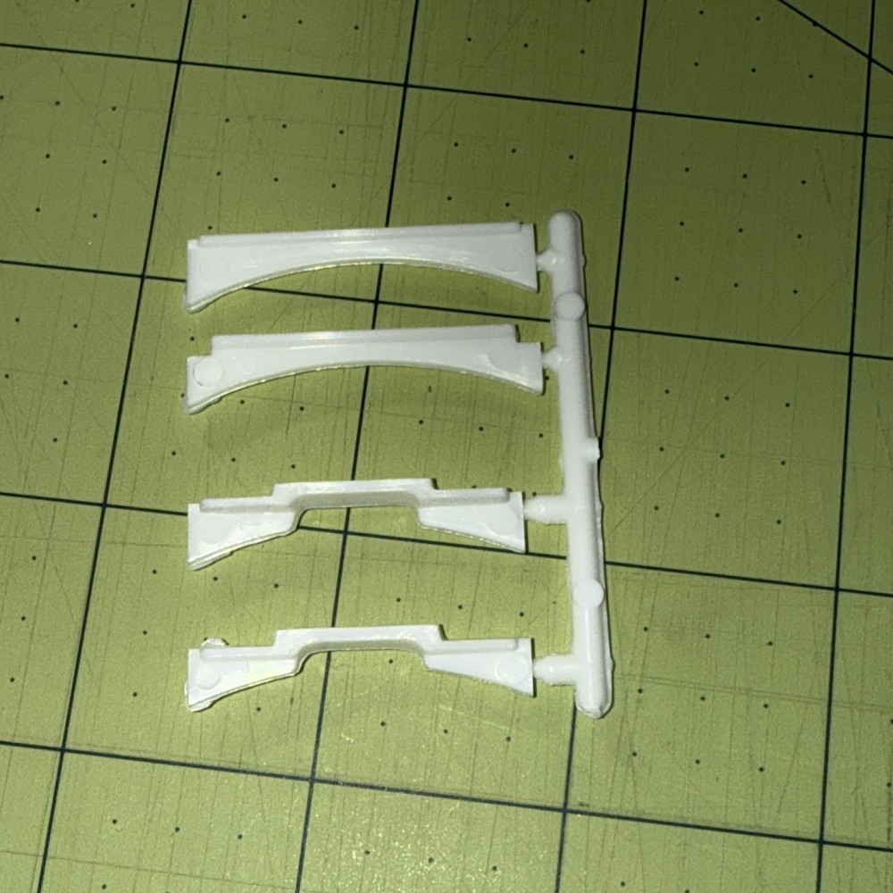 AMT/ERTL 1/25 Fruehauf Tanker Trailer Parts Kit Bash Frame Crossmembers 2