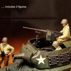 TAMIYA 35312 1/35 M8 US HOWITZER MOTOR CARRIAGE KIT W/ 3FIGURES MODEL KIT