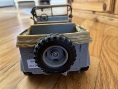 WW#2 GERMAN COMMAND CAR HORCH Kfz.15 Plastic Toy, LENGTH 9.5″ INCHES Collectible