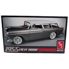 Round 2 AMT 1955 Chevy Nomad 1/25 Model Kit AMT-637 Open Box
