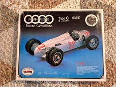 Revival 1/20 Auto Union Type Tipo C 1936/37 Hillclimber Ruote Gemellate H Stuck