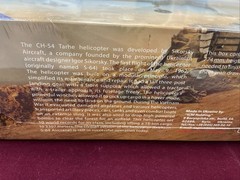 Sikorsky CH-54A Tarhe – 1/35 Scale ICM Unassembled Helicopter Kit#53054 NIB
