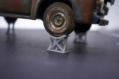 Model Car Show Wheel Car Stands