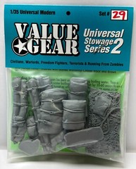 1/35 Universal Stowage “Series 2” Set #29 – Value Gear Details Resin – 15 Pcs