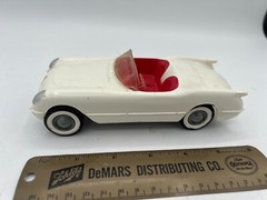 VINTAGE PMC WHITE 1953 OR 1954 CHEVROLET CORVETTE CONVERTIBLE DEALER PROMO CAR