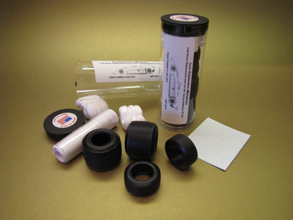 1/20 Icon Automotive Miniatures Rain Tires #RT-2015
