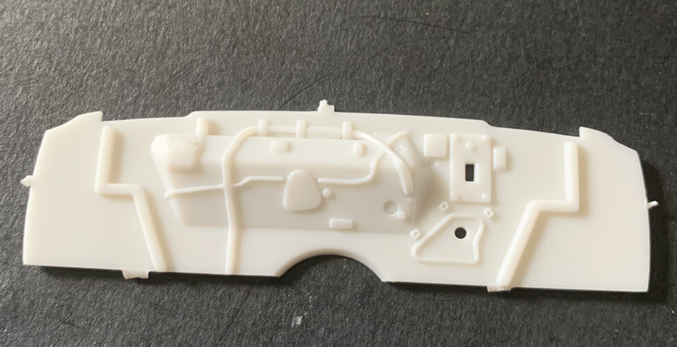 65 Ply “FIREWALL“ Melrose Missile 120 1586 Model Car Parts COMBINE PARTS SAVE $
