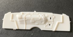 65 Ply “FIREWALL“ Melrose Missile 120 1586 Model Car Parts COMBINE PARTS SAVE $