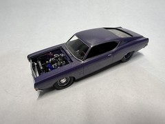 Built AMT 1969 Ford Torino Cobra Fastback 1/25 Scale