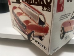 VTG 1987 Release AMT ERTL 1968 Chevrolet Camaro Z-28 1/25 # 6559 Complete