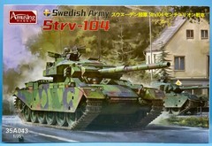 Amusing Hobby AH 35A043 1/35 Swedish Army Strv-104 Brand New Complete Kit