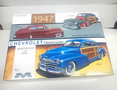 Moebius Model 1947 Chevrolet Fleetmaster Aerosedan 1:25 Plastic Kit 2301 Sealed