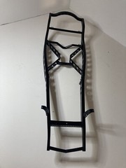 1/8 Custom Bobbed Drilled and Pinched 32 Big Deuce Frame. Straight Front Bar