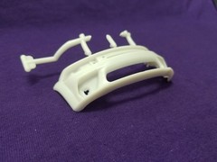 2021 Dodge Charger HELLCAT FRONT BUMPER from 1:25 AMT Model Kit