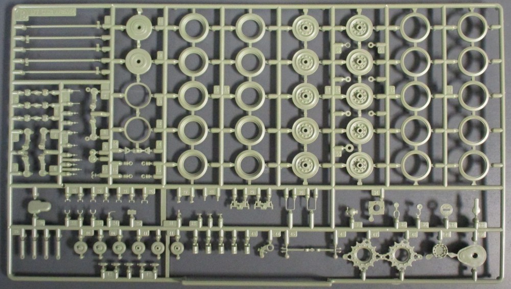 AFV Club 1/35th Scale British M24 Chaffee – Parts Tree B from Kit No. AF35210