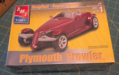 AMT ERTL PLYMOUTH PROWLER CAR MODEL FACTORY SEALED MINT 1:25 hotrod Chrysler