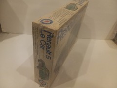 Vintage Renault 5 Le Car Entex Plastic Model Kit Sealed In Box – Extremely RARE!