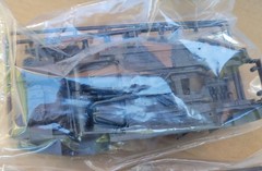 Revell 2014 Mustang GT Silver Blue Opened All Parts Sealed 1:25 Model Kit 4388