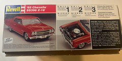 LOT OF 5 AMT REVELL MONOGRAM AND LINDBERG 1/25 SCALE MODEL KITS