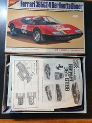 Nichimo Ferrari 365GT4/Berlinetta Boxer 1/24 Model Kit #14661