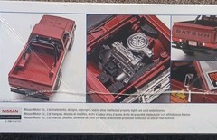 Revell Datsun Off-Road Pickup Red 1:24 Scale Plastic Model Kit 85-4321