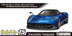Aoshima 1/24 Pagani Huayra Pacchetto Tempesta 2016 Plastic Model Kit #15