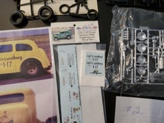 REVELL – HOT ROD ’50 AUSTIN COUPE DRAG GASSER – WITH OPTIONAL DECALS -#2