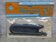 Roco Minitanks (NEW) 1/87 Z-239 WWII US Rubber Dingy Accessory Set Lot # 5589K