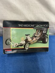 1986 Monogram “Show Rod” Bad Medicine #2746 In Box With Manual Ships Fast!!