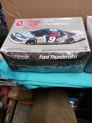 2 New Amt Ertl bill Elliot Ford Thunderbird 6740 Model Kits 1991 Nascar