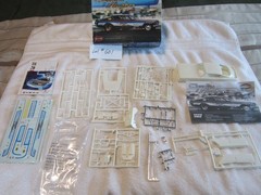 POLAR LIGHTS CANDIES & HUGHES BARRACUDA JUNKYARD MODEL KIT 1/25 LOT #601